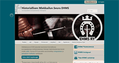 Desktop Screenshot of ehms.fi